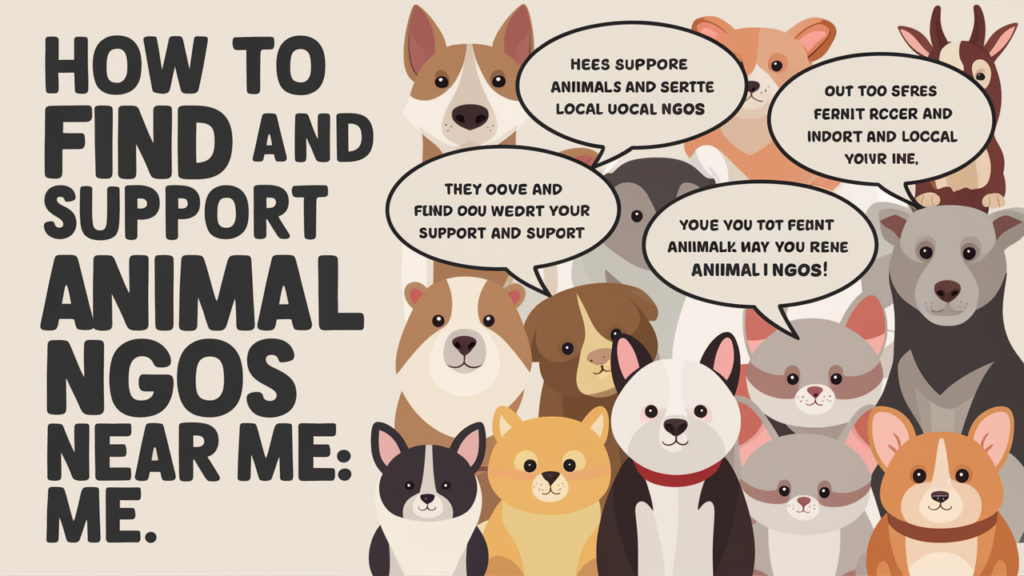 How to Find and Support Animal NGOs Near Me: A Guide to Local Animal Welfare image