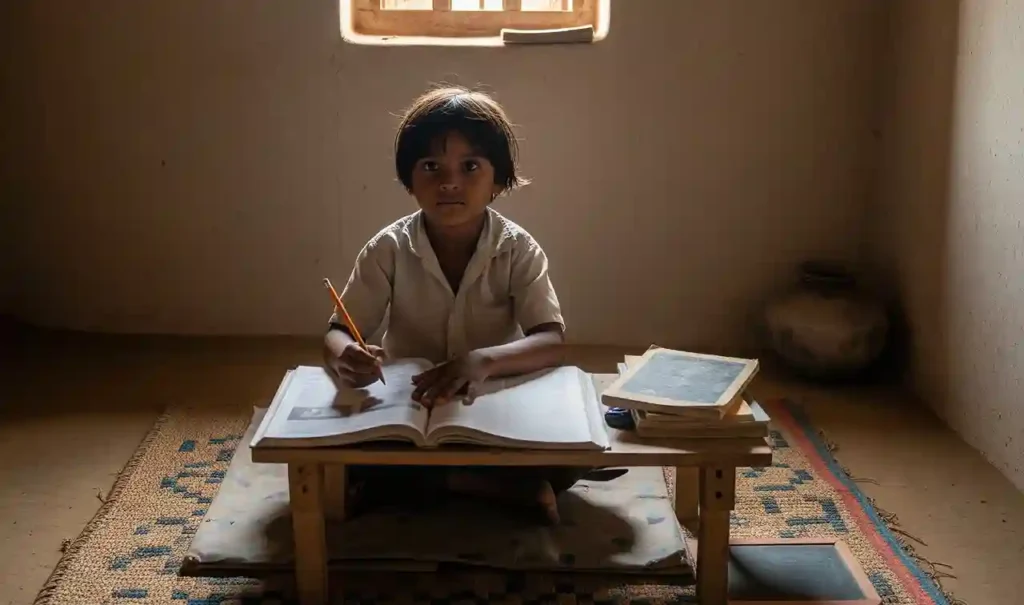 educate poor children in India