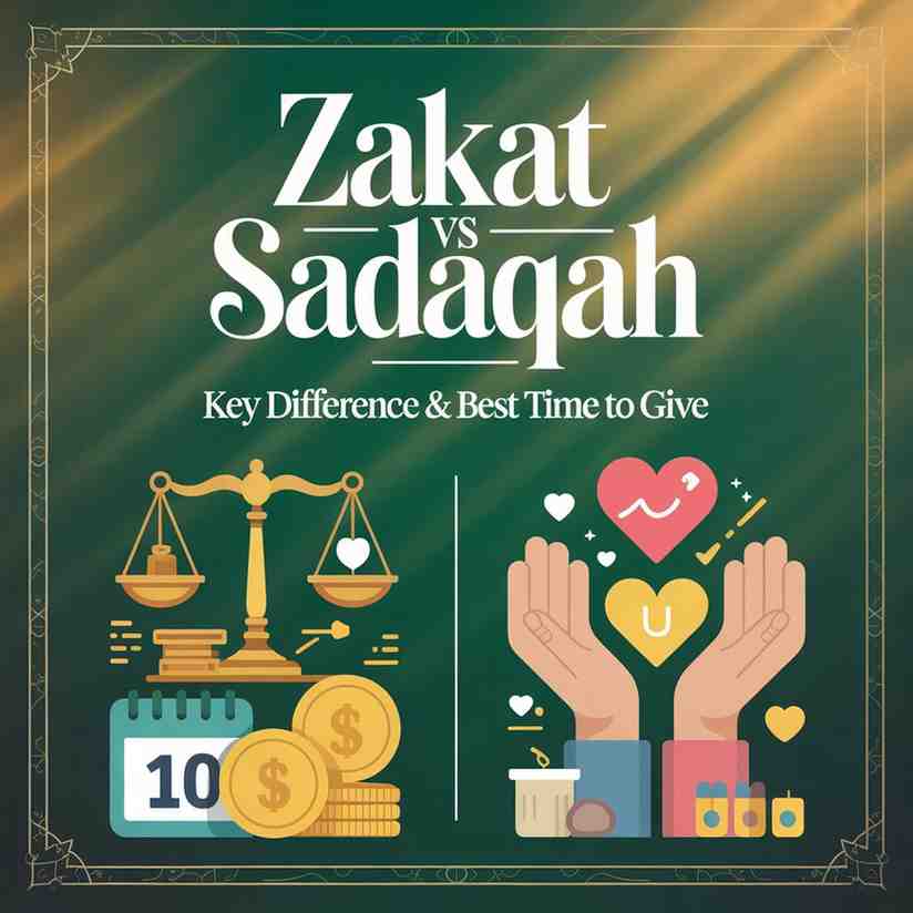 Zakat vs Sadaqah