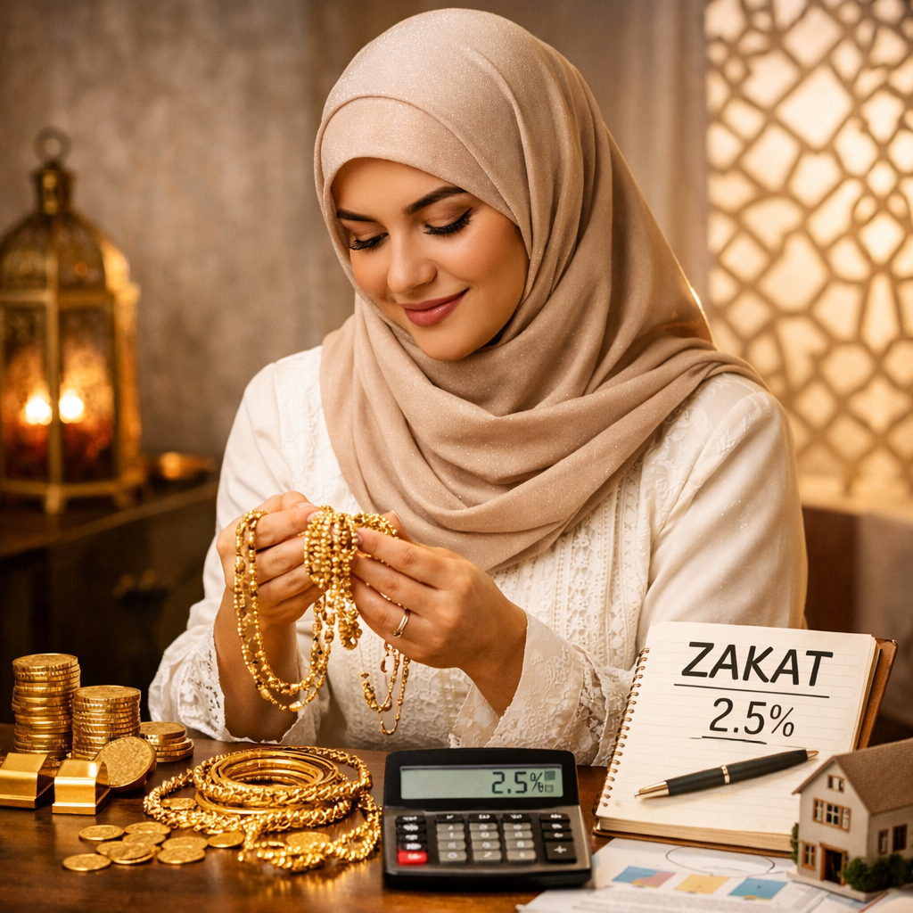 Zakat Rules for Women: Jewelry and Inheritance