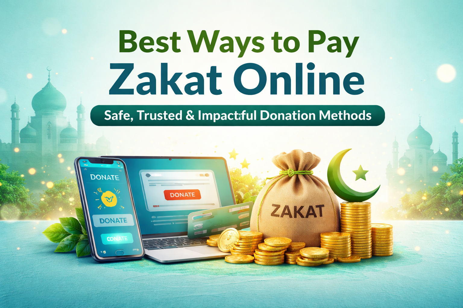 best ways to pay zakat online