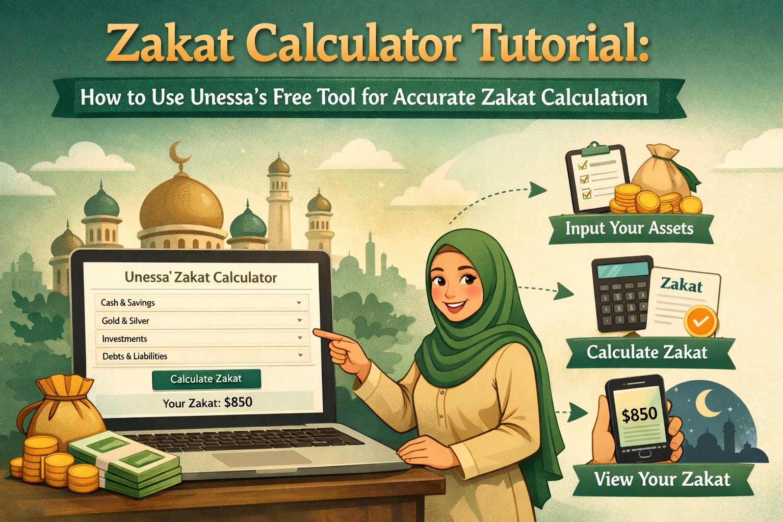 Zakat Calculator Tutorial