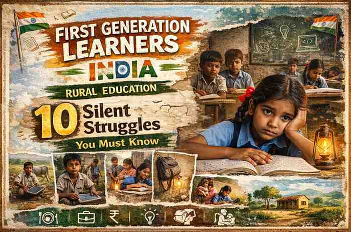 First Generation Learners India Rural Education