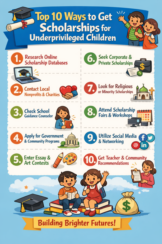 Scholarships for Underprivileged Children