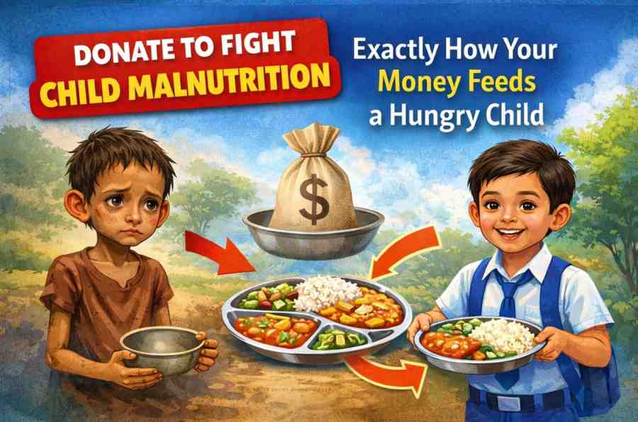donate to fight child malnutrition