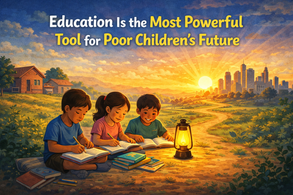 Powerful Tool for Poor Children’s Future