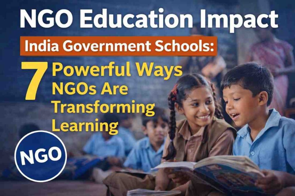 NGO education impact india government schools